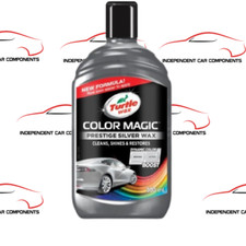 Turtle Wax Color Magic Car Paintwork Polish Restores Scratch 500ml Silver 52710