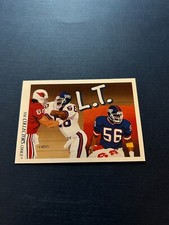1991 Upper Deck Football Lawrence Taylor Giant Checklist #87 HOF Set Break NM-MT