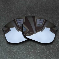 Silver Polarized Replacement Lenses For-Oakley Mercenary OO9424