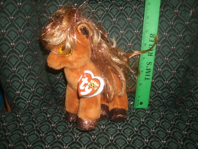 TY BEANIE BOOS * GLITTER * PONY/HORSE * 7'' * CRACKER BARREL Exclusive *2019*MWMT