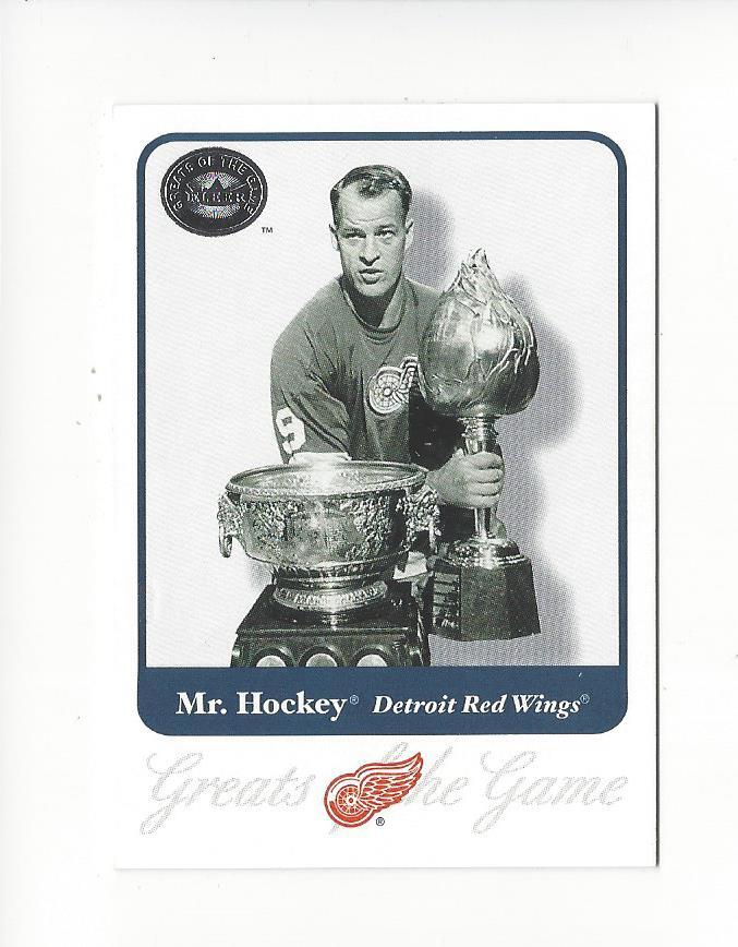 2001-02 Fleer Greats of the Game Hockey Singles (1-89) - You Choose