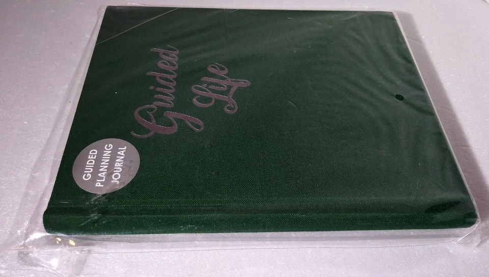 C. R. Gibson Green Guided Life Planning Journal Cloth Bound Notebook 200 pages - Image 2 of 4