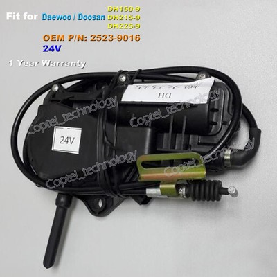 24V Engine Flameout Motor Stop Motor for   Doosan DH150-9 DH215-9 DH225-9 #D5