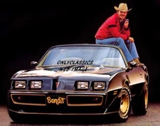 1979 Burt Reynolds Smokey & The Bandit Pontiac Trans Am Car 11x14 Photo Poster