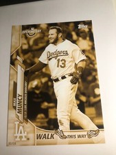 2020 Topps Opening Day Walk This Way Jumbo 5x7 Max Muncy Dodgers 03/10