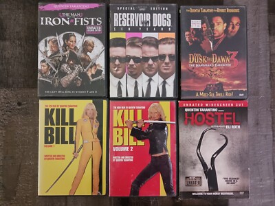 Quentin Tarantino DVD/Lot of Kill Bill Reservoir Dogs,The