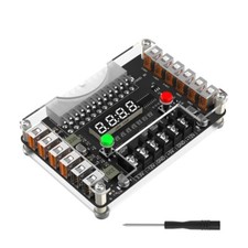 24Pin Power Supply Breakouts Board with Case Adjustable Voltages 3.3V 5V 12V-12V
