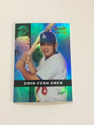 CHIN FENG CHEN 2000 BOWMANS BEST MINT ROOKIE LA DODGERS TOPPS 190