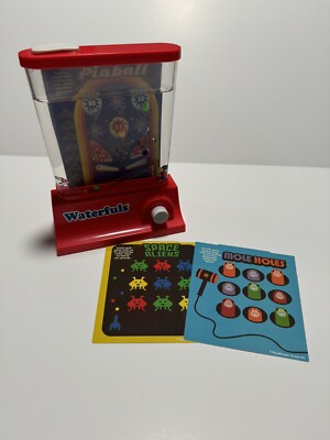 Original Waterfuls Classic Handheld Water Game + 6 Arcade Backgrounds