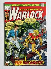 Warlock 6 VF/NM 1973 Marvel Comics Brute glossy flat