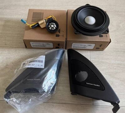BMW E82 1ER HARMAN KARDON FRONT TÜR LAUTSPRECHER HOCHTÖNER ABDECKUNGEN