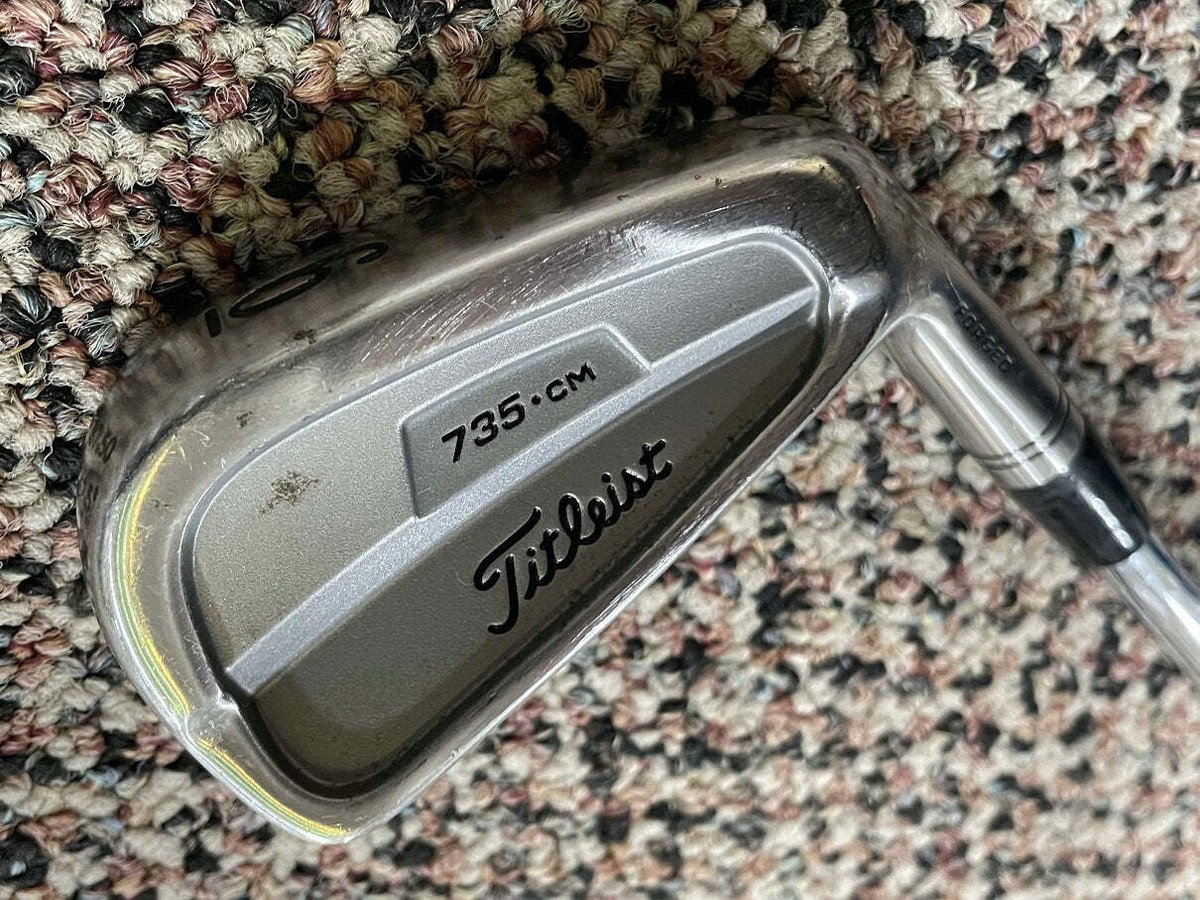 Titleist 735cm 5 Iron Regular Steel Shaft Lamkin Grip Titleist 735cm 5 Iron Regular Steel Shaft Lamkin Grip