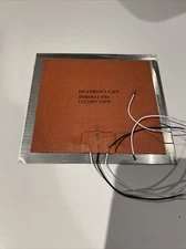 HEATRON HEATFLEX SILICONE RUBBER HEATER ON STAINLESS 0550060A1 115/230v 640W