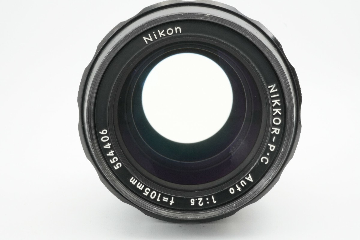 「純正Ai改」ニコン Nikkor-p.c 105mm f2.5 Optics Mint] NIKON NIKKOR-P.C Auto 105mm f2.5 Ai Converted