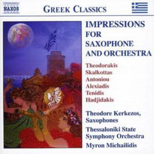 Various Composers Impressions for Sax and Orchestra (Kerkezos) (CD) Album
