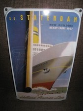 Emailschild Holland America Line, 21 x 34cm, Kreuzfahrt, Carnival-Reise, top