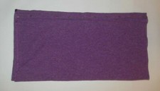 LULULEMON VINYASA SCARF MINI CHECK PIQUE VIOLET HEATHERED BLACK YOGA GYM EUC O/S