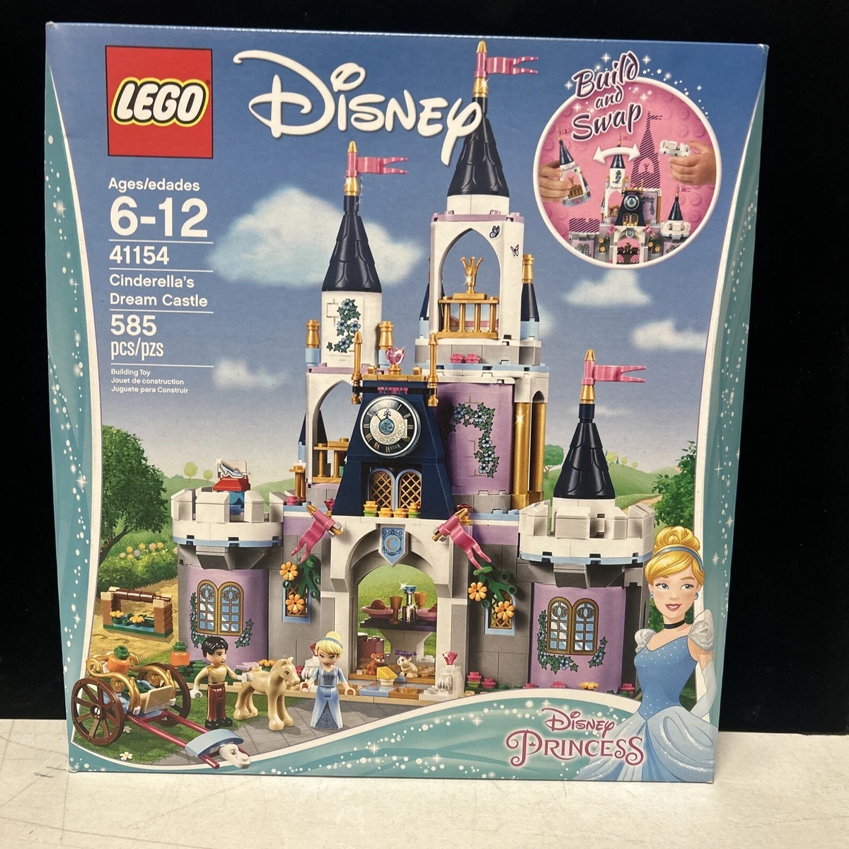 Lego disney best sale cinderella castle 41154