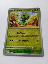POKEMON 2023 ITA SCARLATTO & VIOLETTO REVERSE CAPSAKID n 028/198 NEW