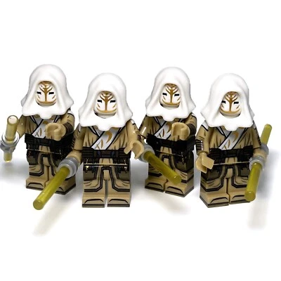 Jedi Temple Guard Minifigures Coruscant Temple Anonymous Protectors Yellow Lego