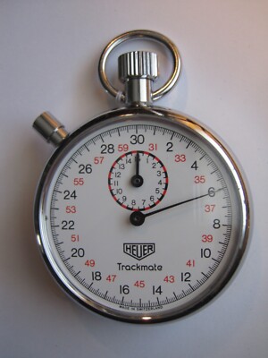HEUER TRACKMATE STOPWATCH PANEL Porsche Jaguar Morgan Lotus