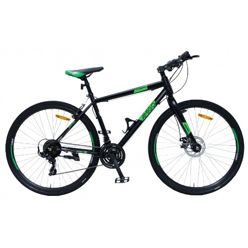 Amigo HARDTAIL Mountain Bike Control 28 pollici 47 cm Unisex 21g CERCHIONI  FRENO NERE | eBay