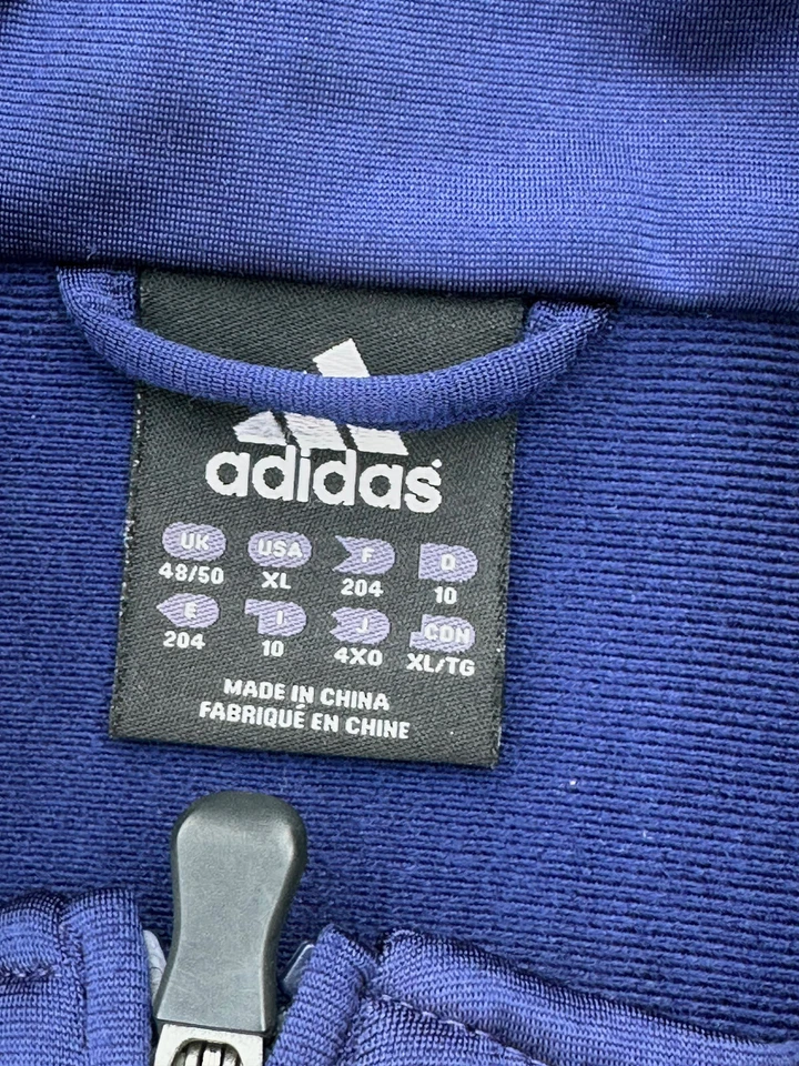 Chaqueta Adidas NCAA UCLA Gimnasia 1984 Campeones Nacionales Para Hombre Cremallera Completa Talla XL. Foto 4 de 4