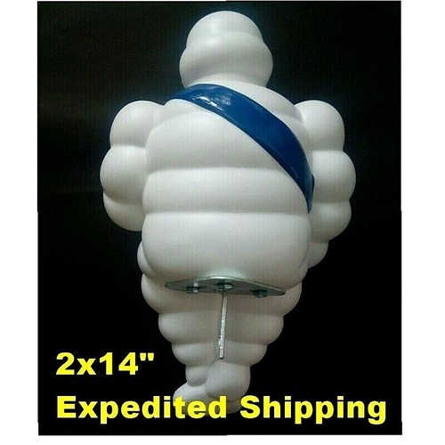 14" MICHELIN MAN FIGURKA LALKI BIBENDUM KOLEKCJONERSKA REKLAMA OPONA, DEKORACJA CIĘŻARÓWKI - Zdjęcie 90 z 101