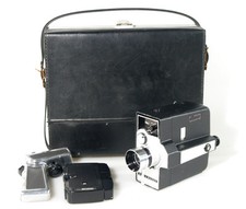 Vintage Bell and Howell Zoom Reflex with pistol grip, 9-29mm f/1.8 lens, manual,