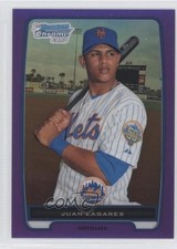 2012 Bowman Chrome Prospects Retail Purple Refractor 31/199 Juan Lagares 3v0