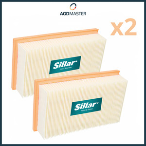 Vhbw 5x Filtri A Piegatura Piatta Compatibile Con Aspirapolvere Hilti VC-20, VC-40, VC 20 UM, VC 40 UM Sostituisce Bosch 2607432033, Dewalt D279015-XJ | Leroy Merlin