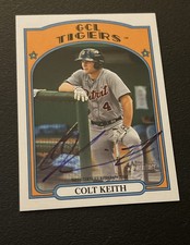 2021 Topps Heritage Colt Keith Real One Auto #ROA-CK Detroit RC Rookie Autograph