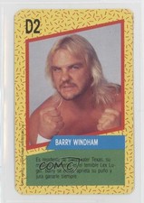 1991 Cromy WCW Barry Windham #D2 1u6