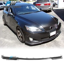 Front Bumper Lip Fits 06-08 Lexus IS250 IS350 PM Style Spoiler Splitter Kit PU