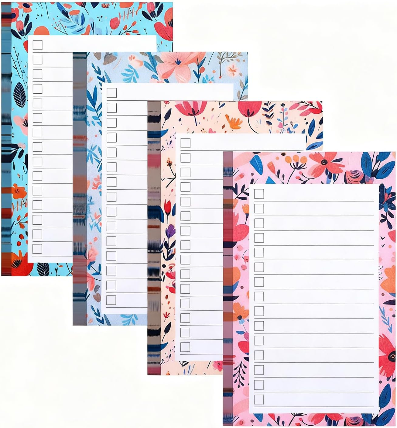 Magnetic Shopping List Pad for Fridge to Do List Pad Magnetic Notepad for Fridge