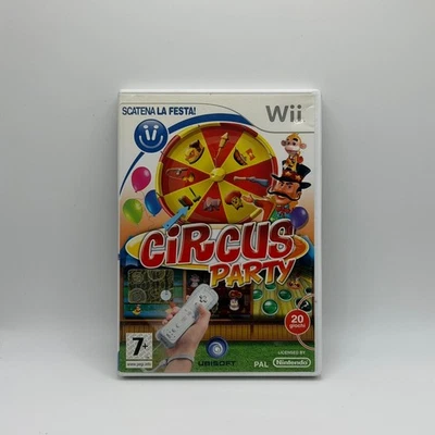 Circus Party Wii gioco Nintendo PAL ITA Italiano originale completo usato