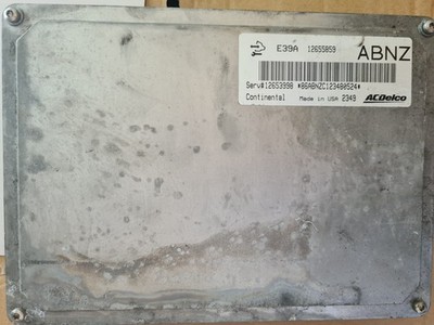 ABNZ 12655859 Chevrolet Vauxhall Motorsteuergerät Opel Acdelco E39A 12653998