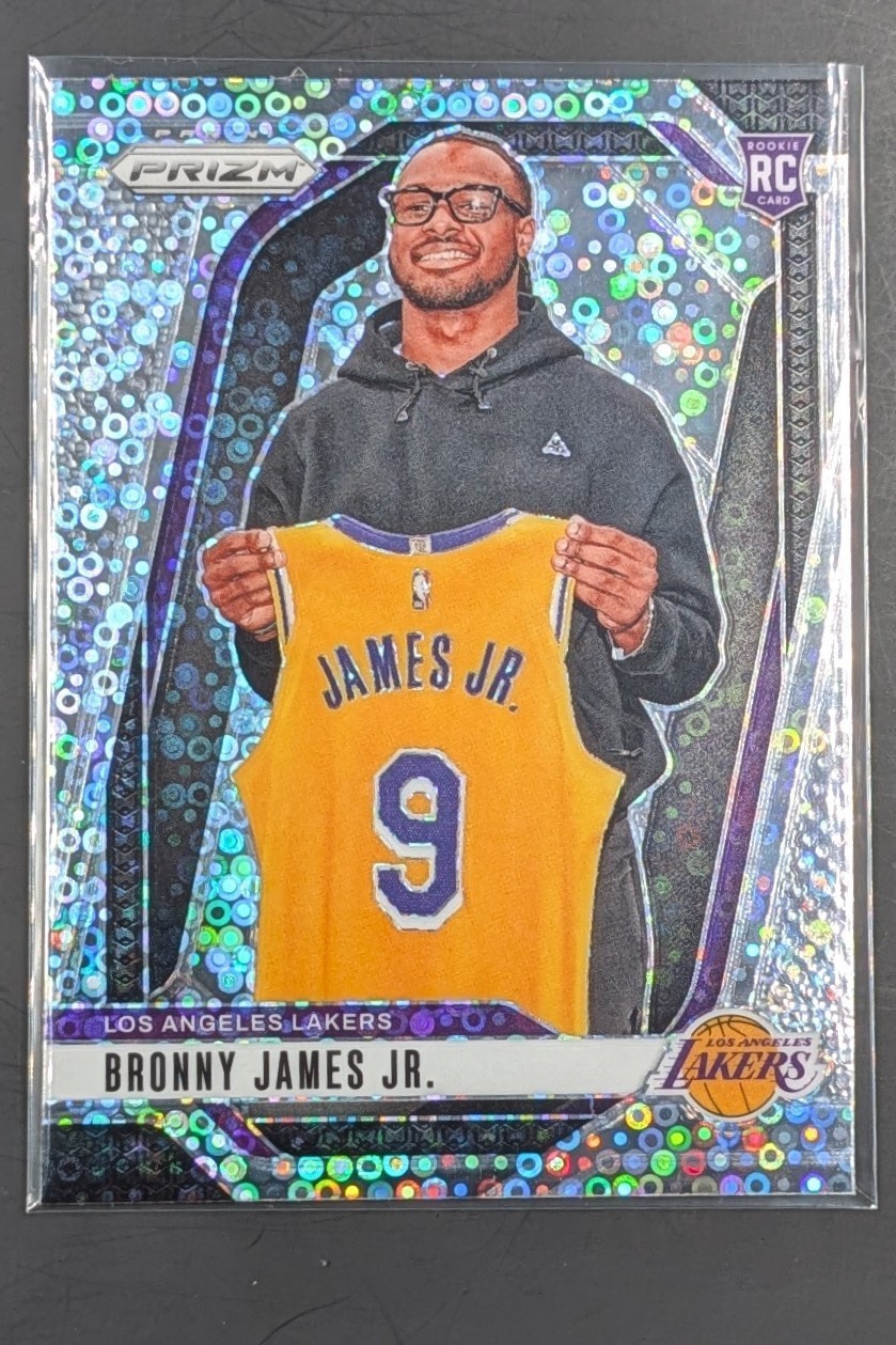 2024 Prizm Bronny James #243 Variation Fast Break RC
