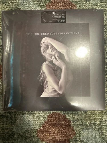 TAYLOR SWIFT 'Tortured Poets Department: The Black Dog' NEW Limited Ed. 2-LP Set