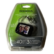 Insignia Digital Picture Key Chain 1.8" LCD Photo Keychain USB NEW
