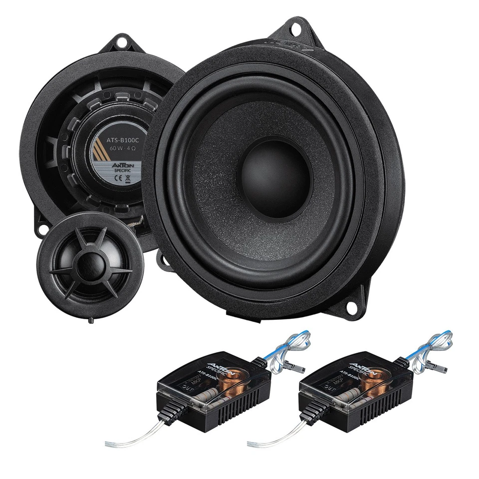 Axton ATS-B100C SPECIFIC 2-Wege 10cm Komponenten Lautsprecher System BMW Mini