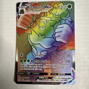 rillaboom vmax pokemon card price Rainbow If you do Pokemon Fusion Strike Rillaboom VMAX