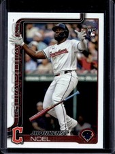 2025 Topps Jhonkensy Noel RC Rookie #24 Guardians