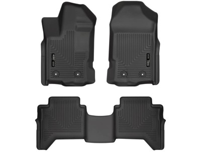 #ad Husky Weatherbeater Floor Mats Fit 19 23 Ranger SuperCrew Front 2nd Row 3pc Blk $149.99