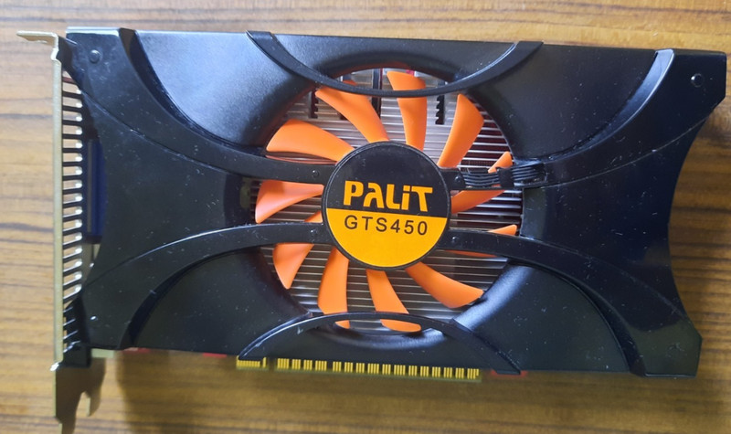 NVIDIA GeForce PALIT GTS 450 1GB GDDR5 128B CRT DVI HDMI Graphics Card