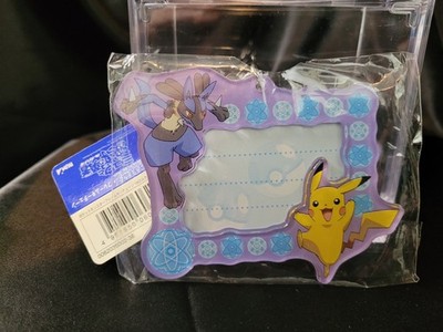 Pokemon Lucario + Pikachu Framed Keychain -Used in Original Packing- ShoPro 2005