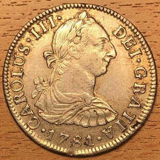 Mexique 1781 2 reales Charles III Mexico