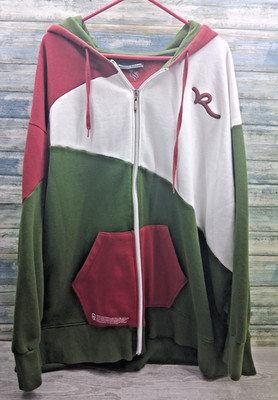 Rocawear Vintage Jacket Men's Size 3XL Full Zip Hooded Hoodie