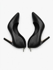 BCBG Generation Womens Black Solid Pointed To...