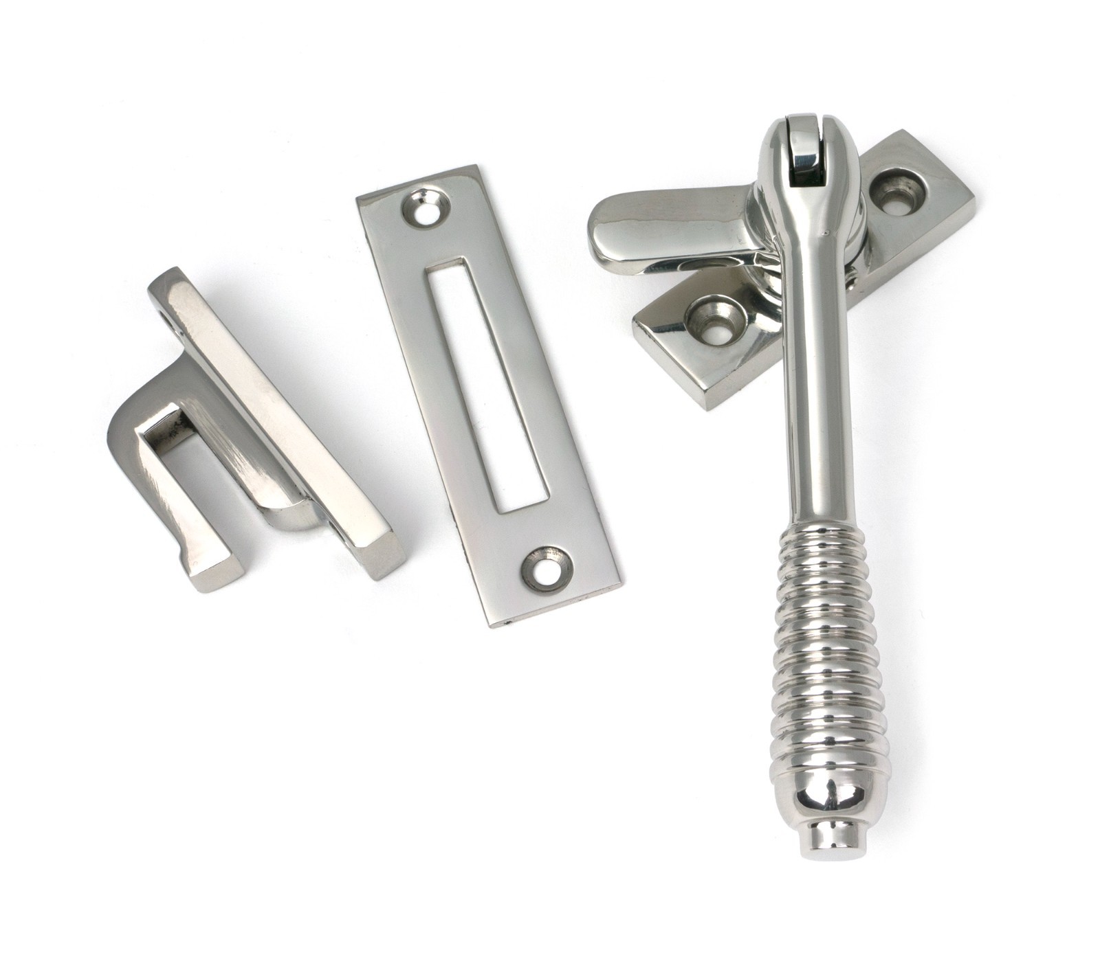 From The Anvil 52531 Polished Marine SS (316) Locking Reeded Fastener